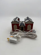 Front view with the included new replacement light cord and bulb