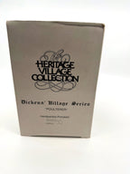 Department 56 Dickens' Village Poulterer 1988 lighted porcelain poultry shop — original retail box side showing item #5926-9