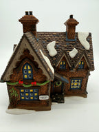 Front view with the original Heritage Village Collection booklet