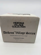Original box end panel: Heritage Village Collection, Giggelswick Mutton & Ham, handpainted porcelain, 5822-0