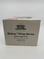 Department 56 Dickens' Village Betsy Trotwood's Cottage #5550-6, David Copperfield — original box end: Heritage Village Collection, Dickens' Village Series, David Copperfield, #5550-6