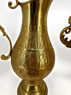 Pitcher close-up – three engraved procession bands