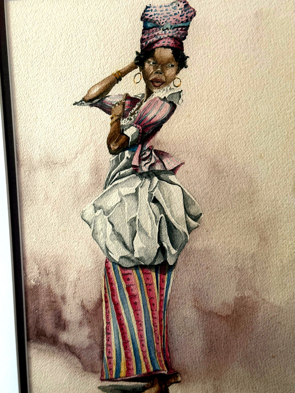 La petite mulatresse - full artwork view (enhanced photo)