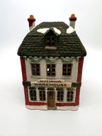 Department 56 M. Fezziwig Warehouse, Dickens' Village, 1986 – full front view