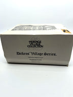 Department 56 Nephew Fred's Flat, Dickens' Village, 1991 – original retail box: Heritage Village Collection, Dickens' Village Series, #5557-3