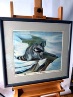 Gerald Fraize Snow In The Smokies signed and numbered print, 698 of 750 — front view from a right angle