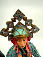 Detail: Snowmaiden jeweled kokoshnik headdress (enhanced)