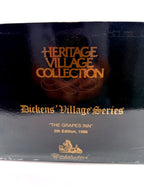 Department 56 Dickens' Village "The Grapes Inn" – original box front: Heritage Village Collection, Dickens' Village Series, 5th Edition 1996