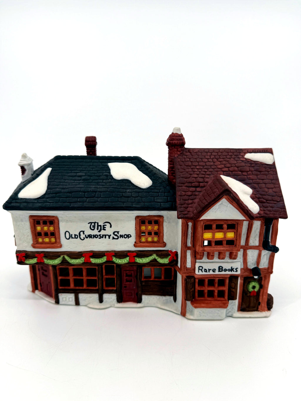 Department 56 Dickens' Village The Old Curiosity Shop #5905-6 — front view