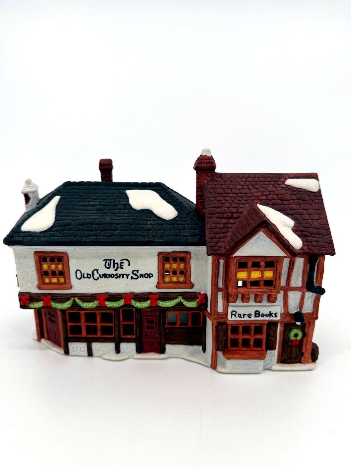 Department 56 Dickens' Village The Old Curiosity Shop #5905-6 — front view