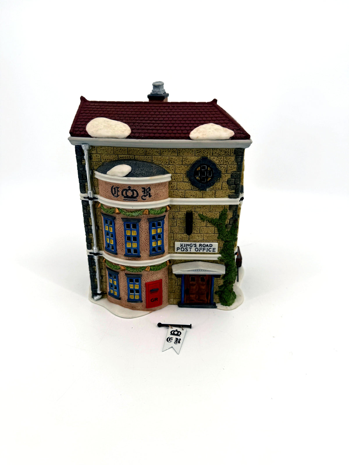 Department 56 King’s Road Post Office - front view
