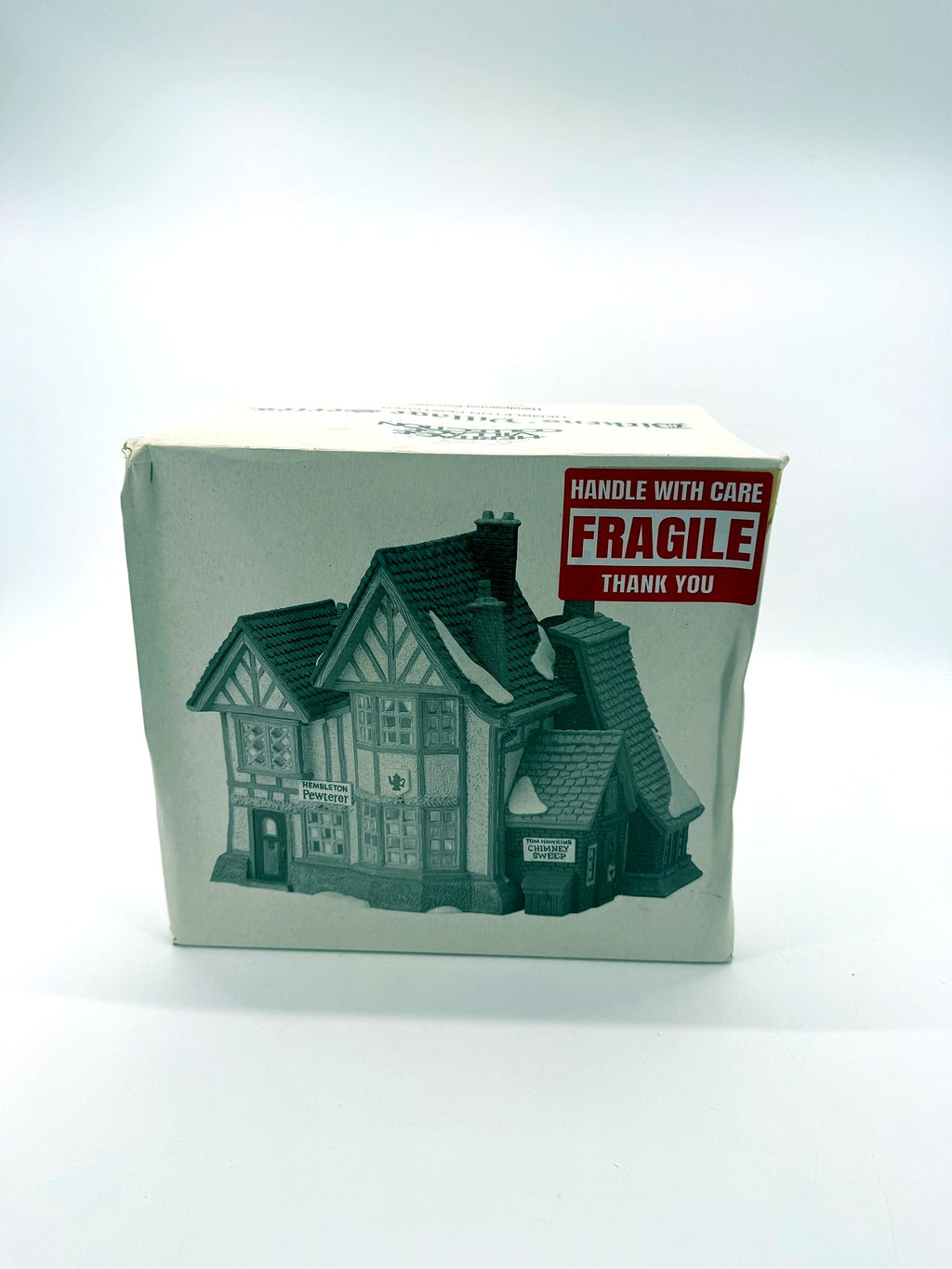 Department 56 Dickens' Village Hembleton Pewterer 1992 #5800-9 – original Department 56 box, front