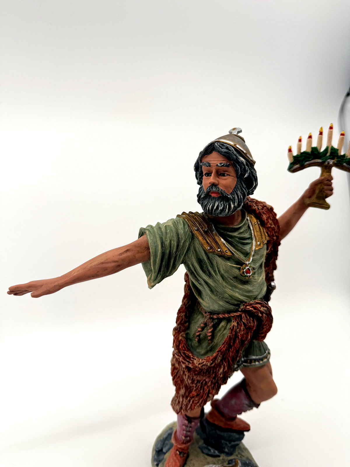 Judah Maccabee front three-quarter view, arms outstretched (enhanced)