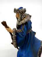 Mongolian Santa left profile with twisted staff (enhanced)