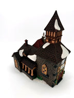 Department 56 Dickens' Village The Olde Camden Town Church 1996 #58346 – angled side view