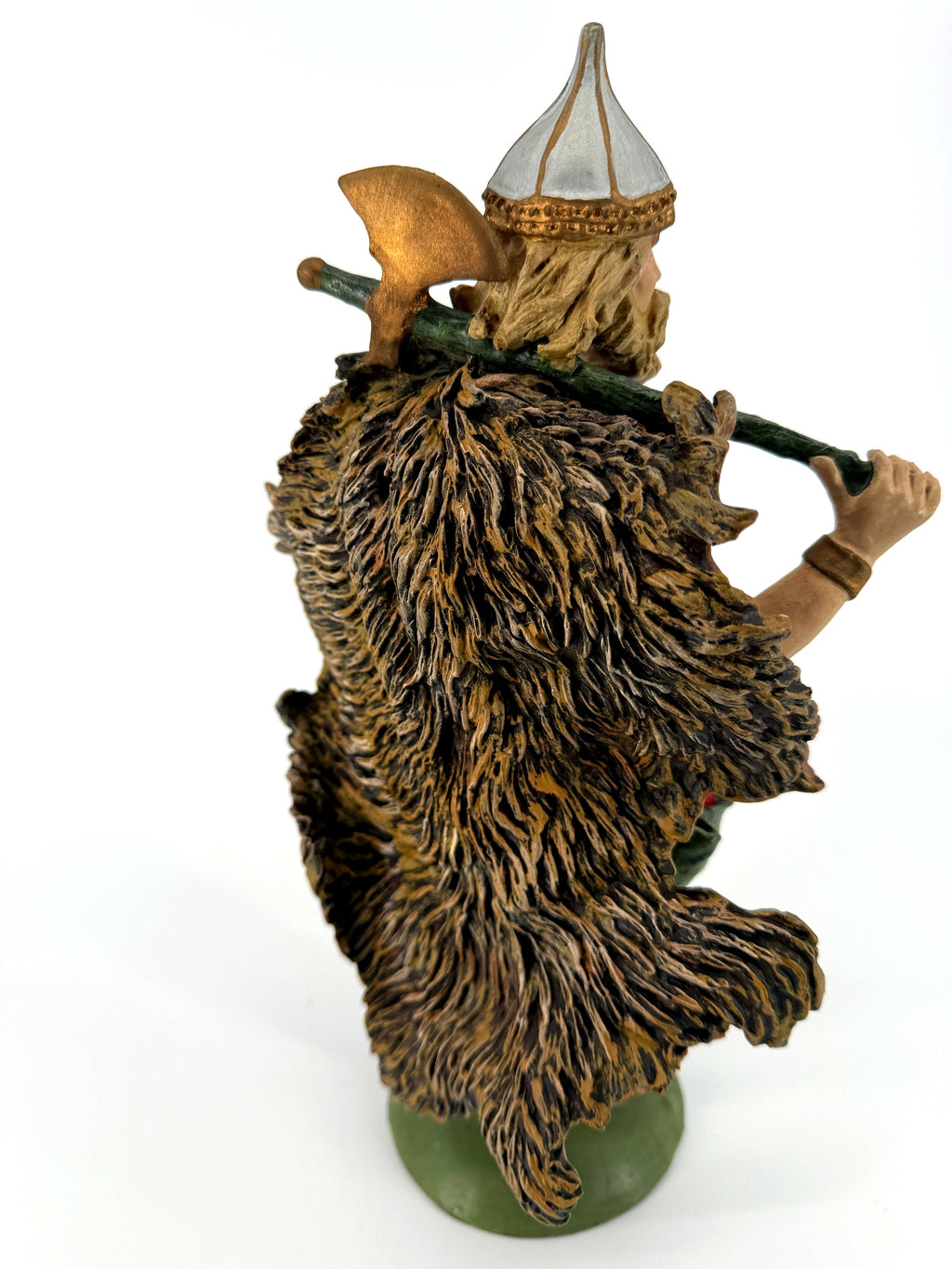 Odin back view, axe over shoulder (enhanced)