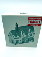 Original retail box end — Dickens' Village Series, Oliver Twist, Brownlow House #5553-0