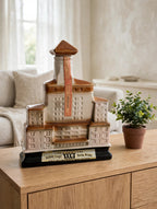 Styled display inspiration: the Broadmoor decanter on a light oak sideboard in a bright living room