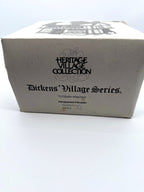Department 56 Tutbury Printer, Dickens' Village, 1990 – original box: Heritage Village Collection, Tutbury Printer, item 5568-9