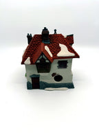 Department 56 Mr. Wickfield Solicitor, Dickens' Village, David Copperfield, 1989 – back view showing the light cord opening